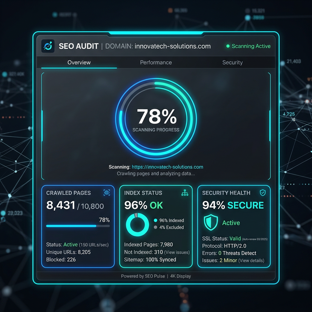 Audit Dashboard Visualization
