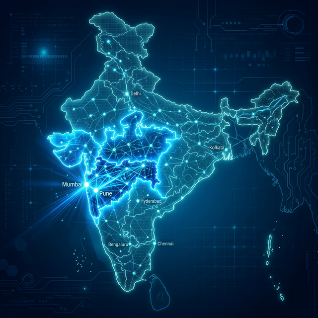 Maharashtra Network Map